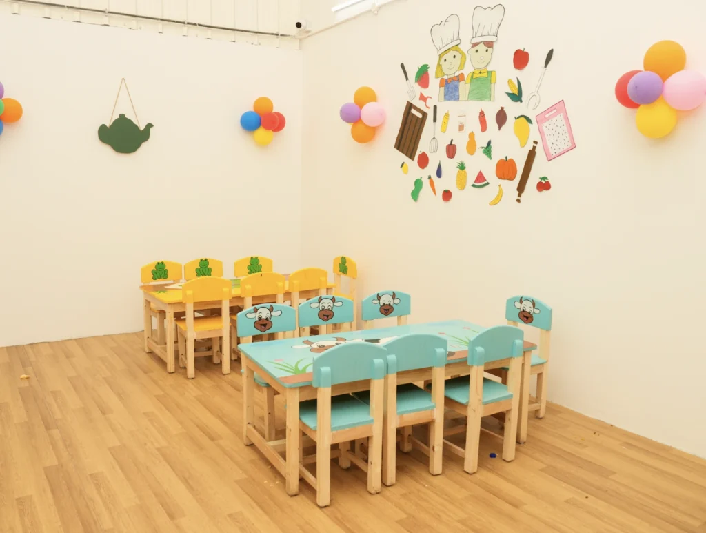 Happy Tummies, Dining Hall at Caterpillar Care Preschool.