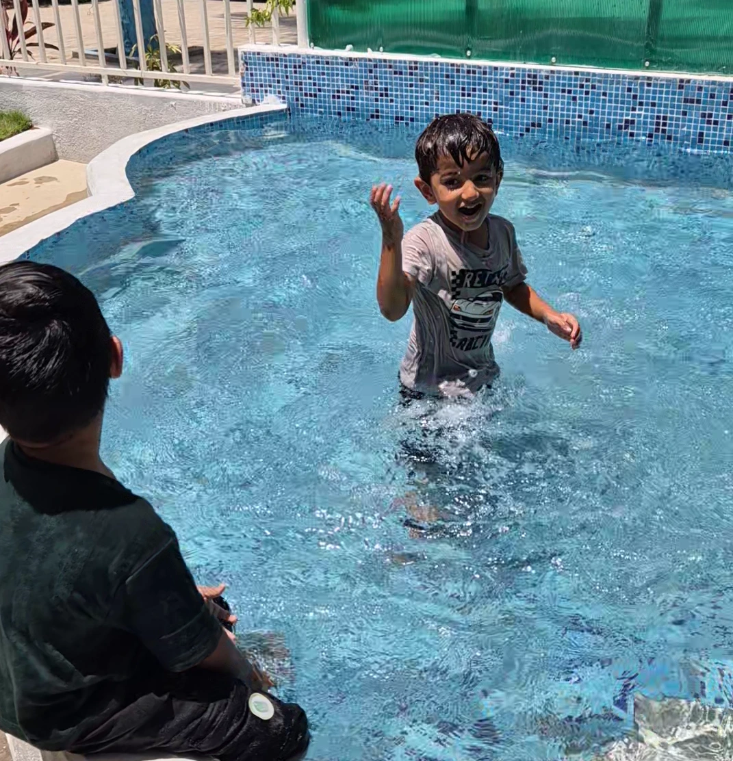 Splash Pool at Caterpillar Care